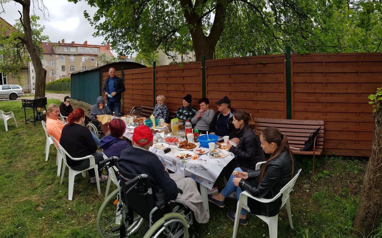 Grill dla podopiecznych mieszkania chronionego