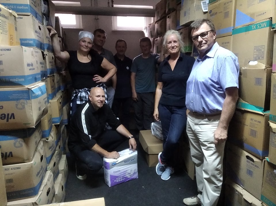 Materiały medyczne dla podopiecznych MOPR