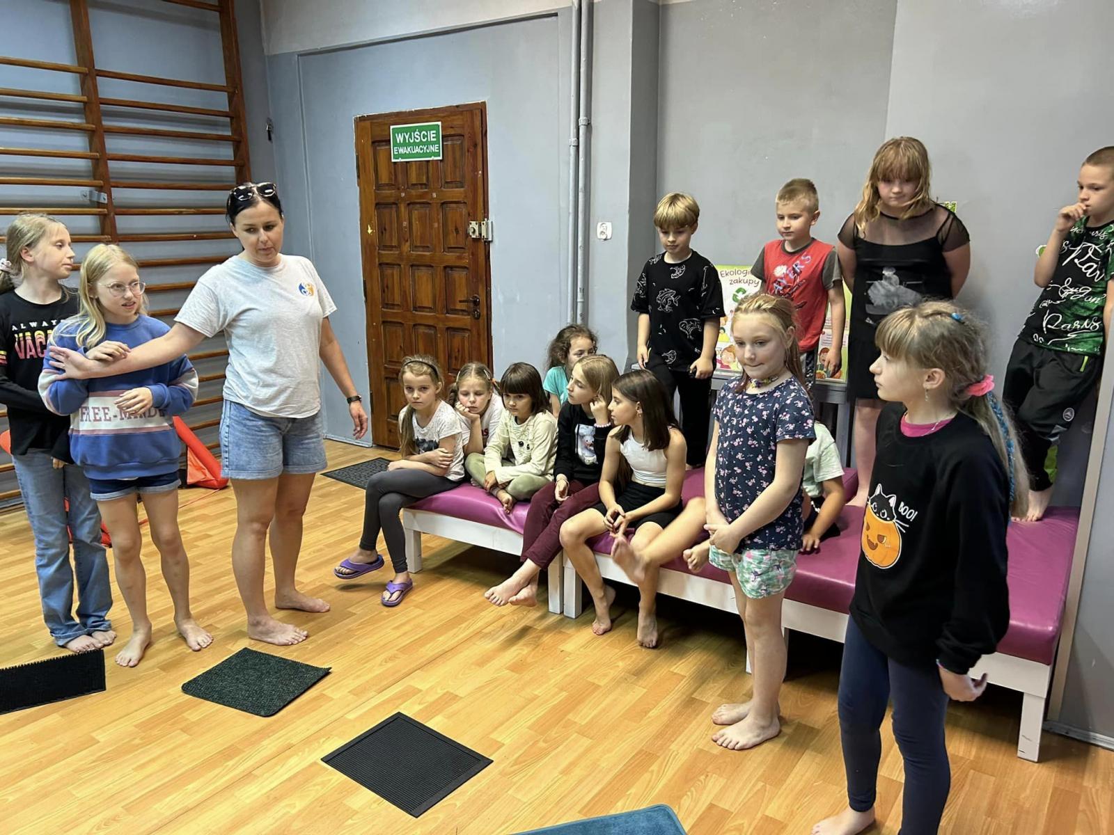 Zajęcia z integracji sensorycznej w Placówce Wsparcia Dziennego