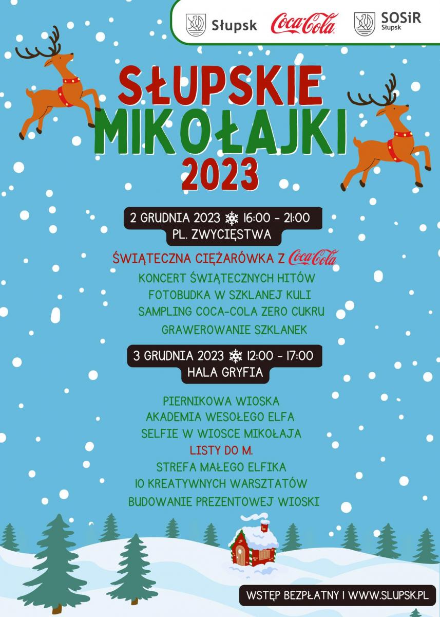 Polecamy wydarzenie - słupskie Mikołajki - 2-3 grudnia br.