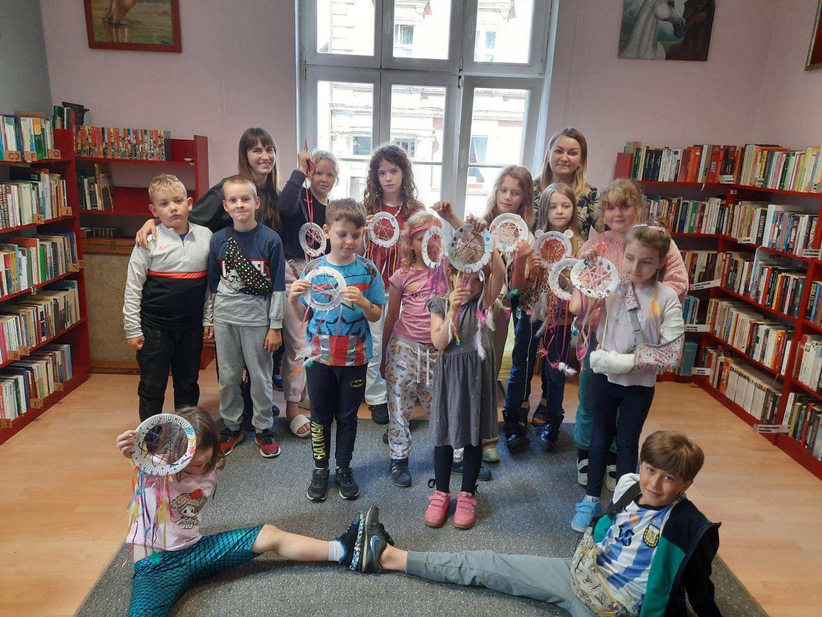 Warsztaty plastyczne dzieci z Placówki Wsparcia Dziennego nr 4