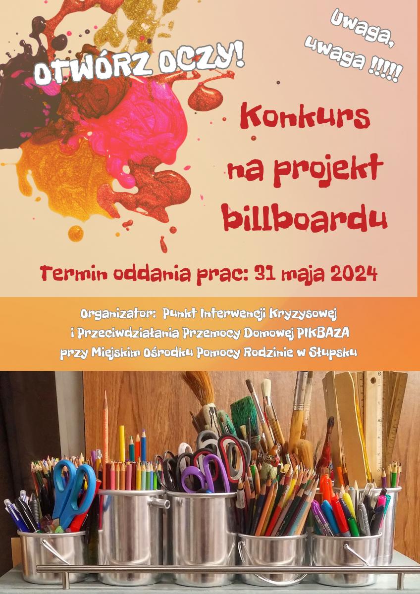 Zapraszamy uczniów szkół średnich do udziału w konkursie plastycznym 