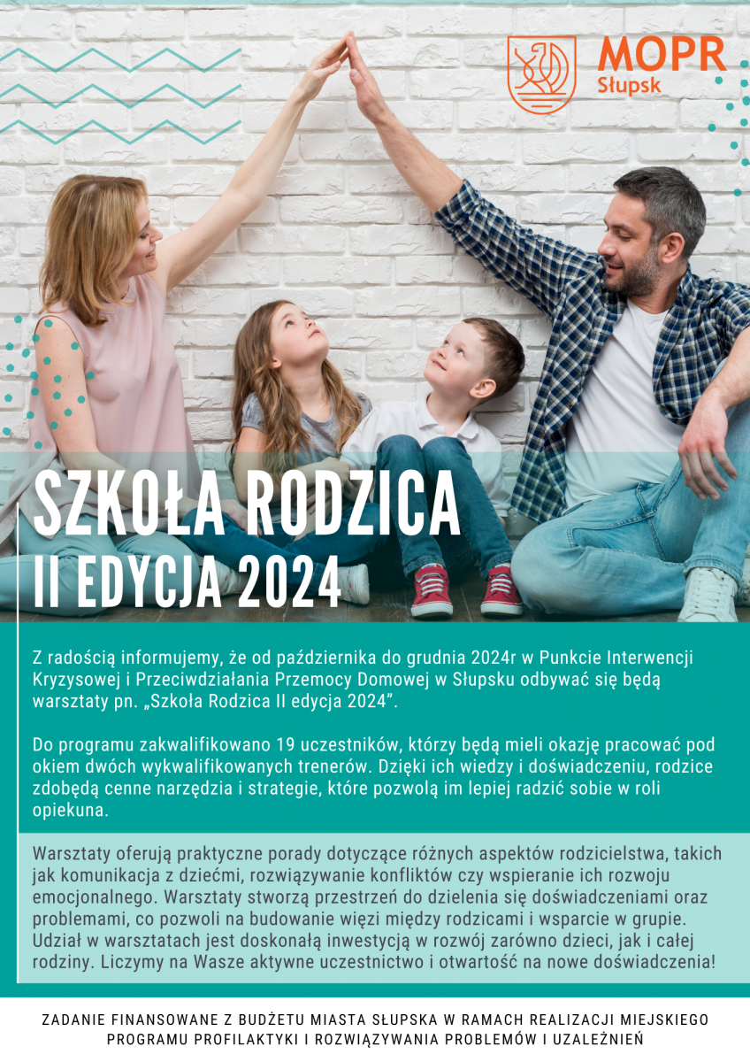 Informacje o rozpoczęciu II edycji Szkoły Rodzica