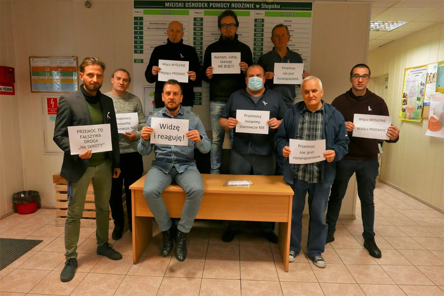 Manifestujemy swój sprzeciw wobec przemocy