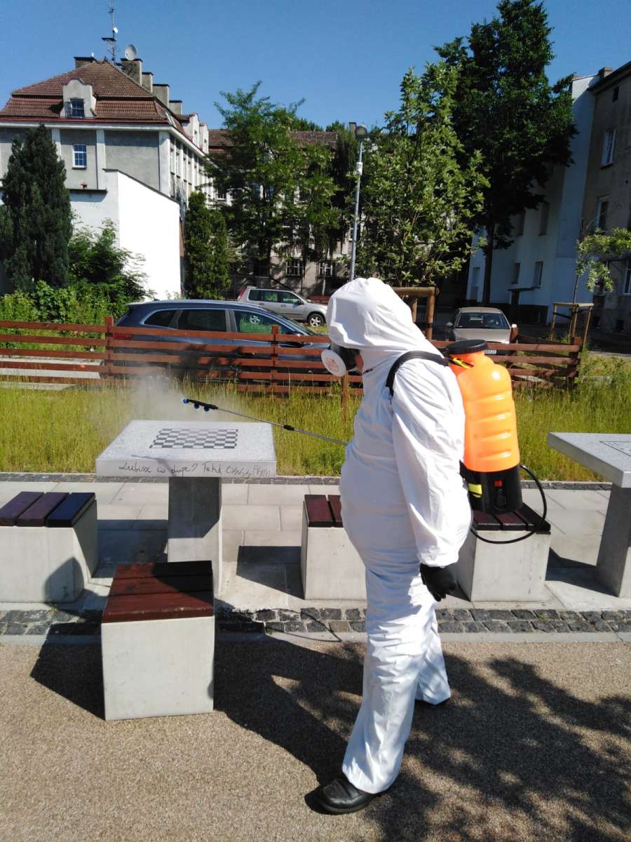 Dezynfekujemy nasze obiekty