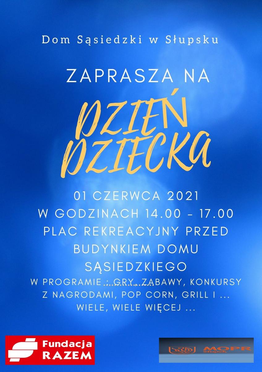 Zapraszamy na festyn z okazji Dnia Dziecka