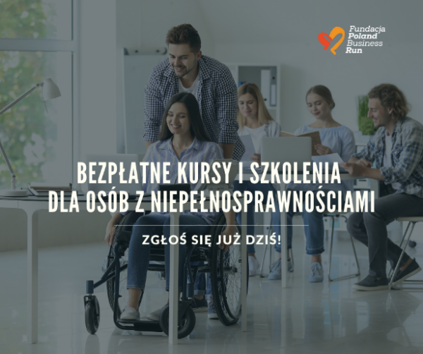 Bezpłatne kursy dla osób z niepełnosprawnościami dotyczące aktywizacji zawodowej