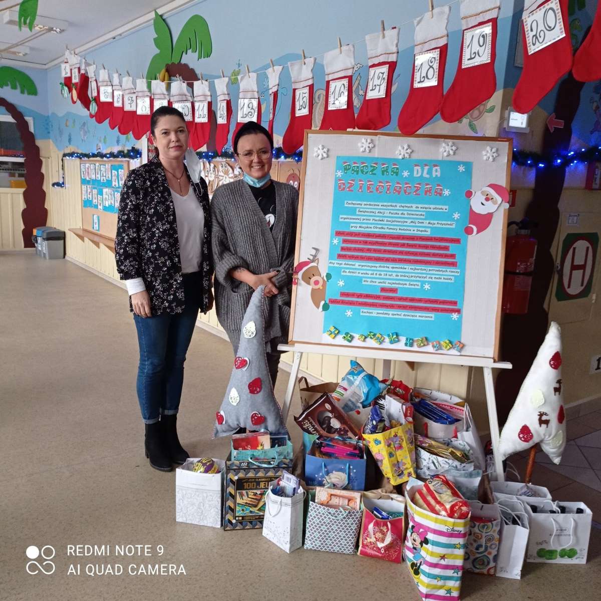 Bogate Mikołajki dzięki społeczności Przedszkola 