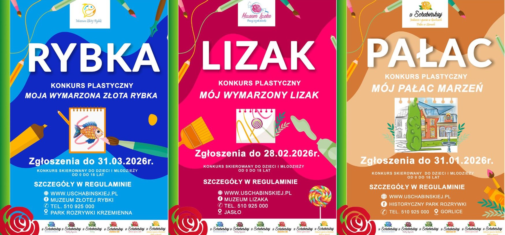 Ogólnopolskie Konkursy Plastyczne dla dzieci i młodzież