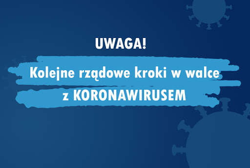 Kolejne kroki w walce z koronawirusem