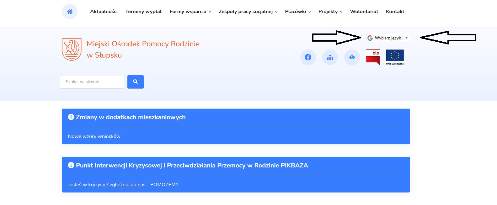 Tłumaczymy naszą stronę na języki obce