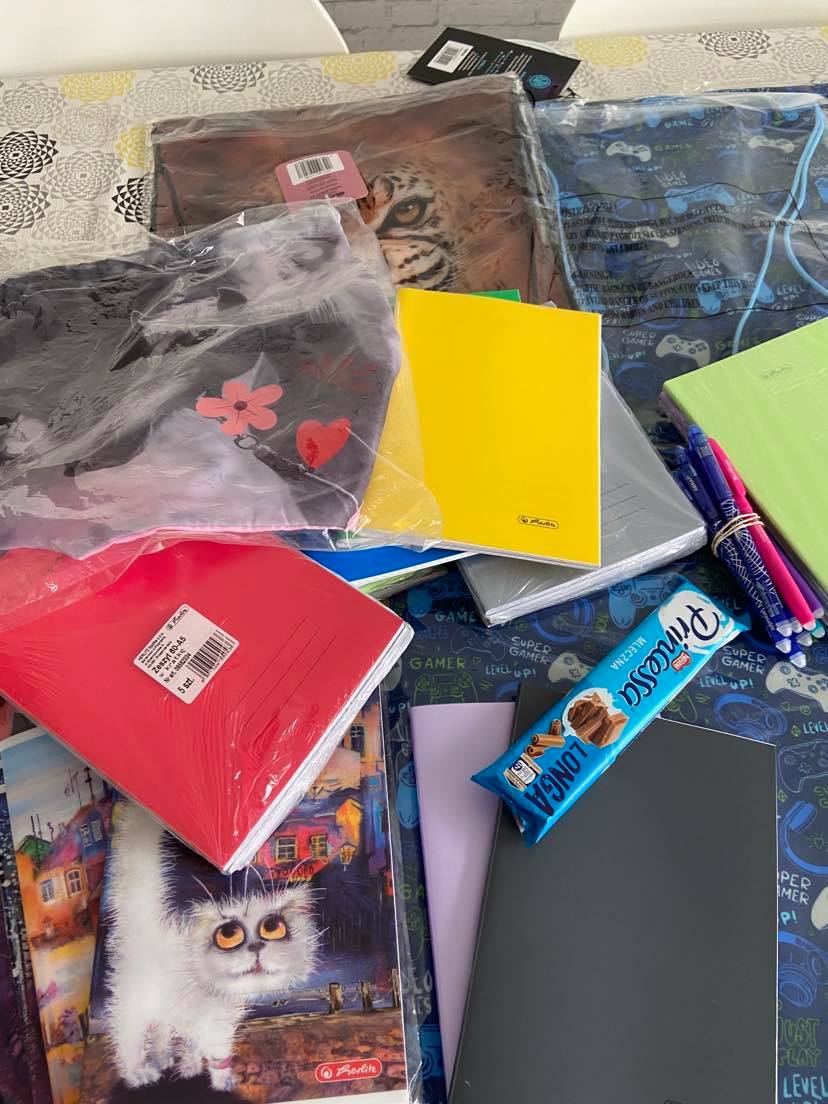 Kolejna pomoc na wyprawkę szkolną dla podopiecznych Placówek