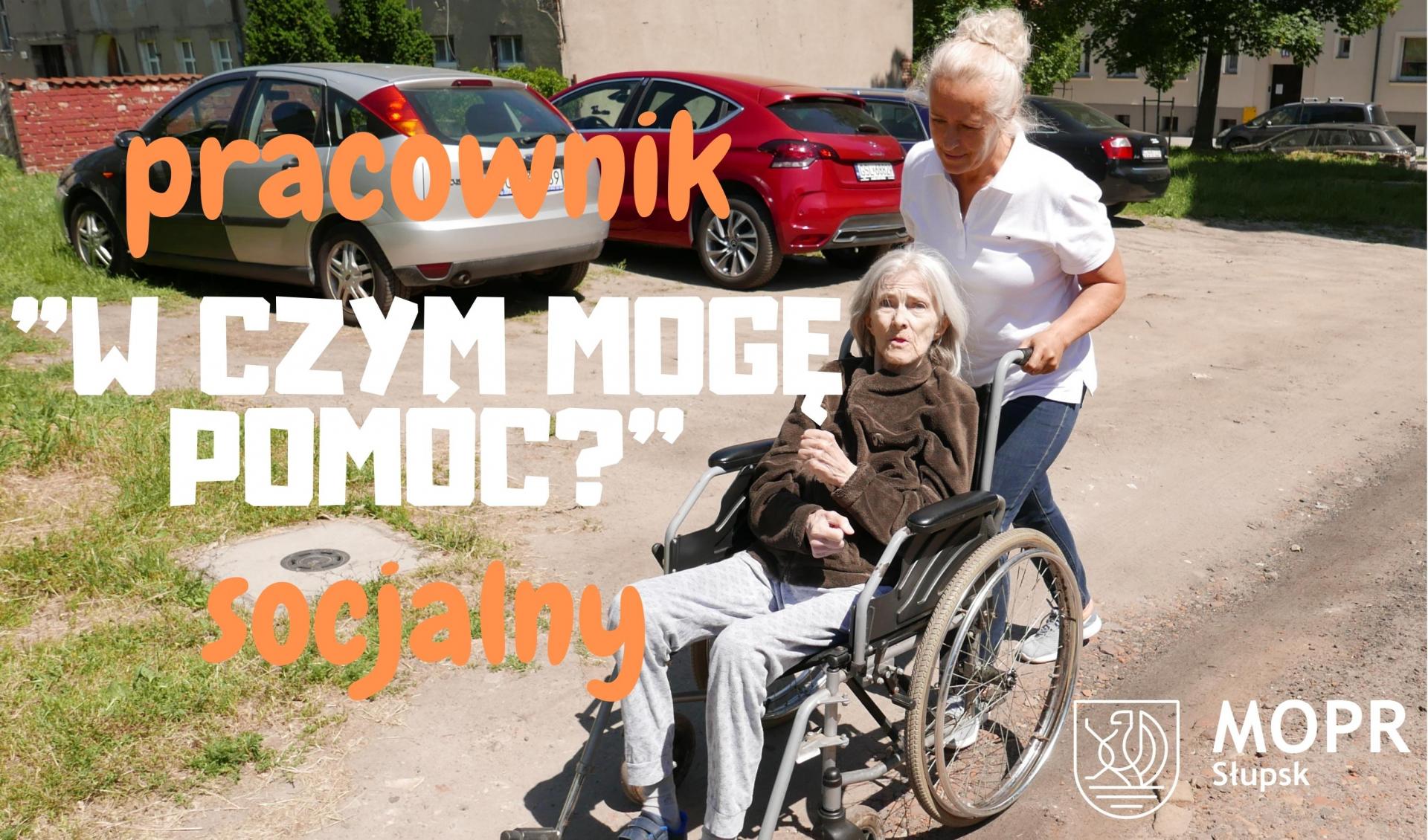 Pracownik „w czym mogę pomóc?” socjalny