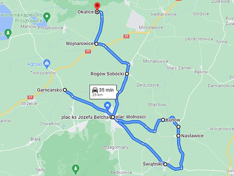 Zmiana trasy bezpłatnej linii autobusowej S w dniach 1-9 lutego 2022r.