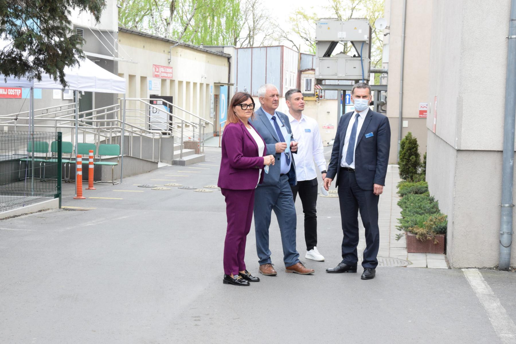 Zdjęcie: Minister ze Starostą o inwestycjach w szpitalu